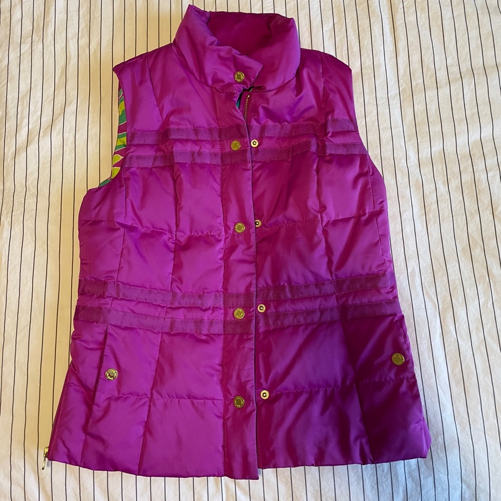 Size M Lily Pulitzer Puffer Vest
